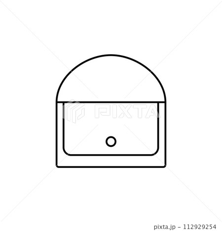 Handbag icon, Simple filled woman bag accessory. handle, female Fashion bag. Vector illustration on white background. EPS 10. Handbag icon, Simple filled woman bag accessory. handle, female Fashion bag. Vector illustration on white background. EPS 10. 112929254