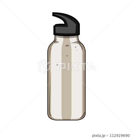 drink stainless bottle cartoon vector illustration 112929690