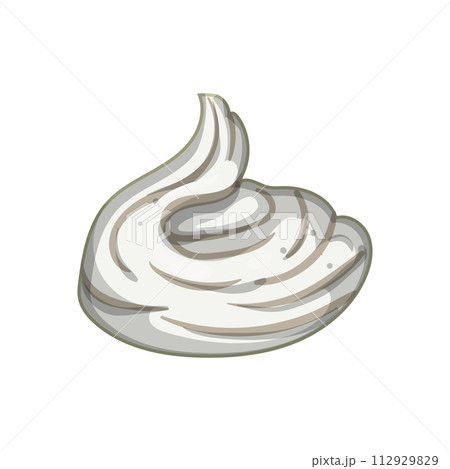 food meringue cartoon vector illustration 112929829