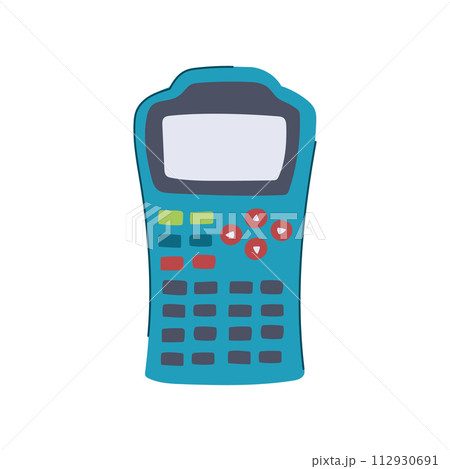 data graphing calculator cartoon vector illustration data graphing calculator cartoon vector illustration 112930691