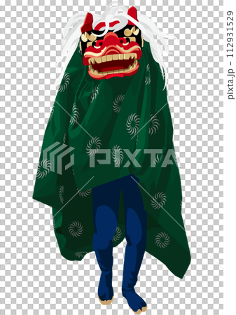 日本の伝統的な文化 獅子舞 日本の伝統的な文化 獅子舞 112931529