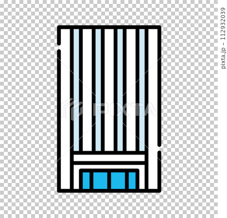 Office building icon [Building series] 112932039