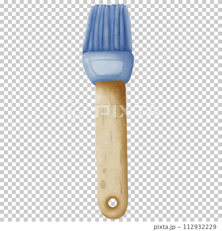Pastry Brush: Baking Tool with Wooden Handle 112932229