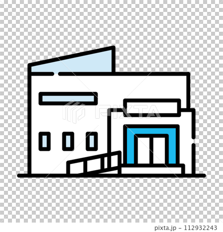 診所醫院圖示【建築系列】 112932243