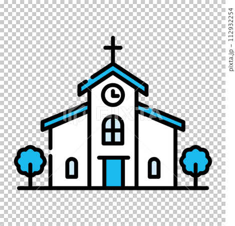 Church icon [Building series] 112932254
