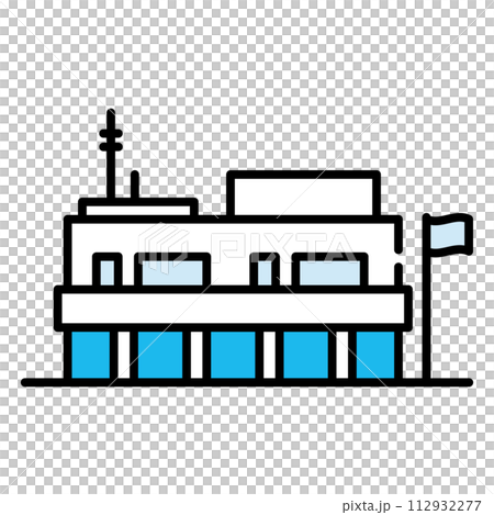 建物　アイコン【建物シリーズ】 112932277