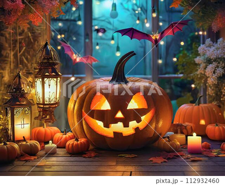 ハロウィンイメージ 112932460