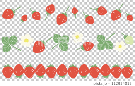 復古可愛草莓線圖 復古可愛草莓線圖 112934015