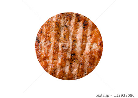 Delicious fresh grilled chicken fillet with spices and herbs Delicious fresh grilled chicken fillet with spices and herbs 112938086