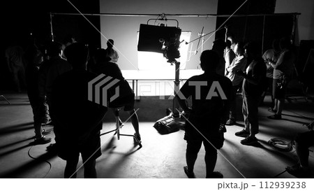video production behind the scenes of making of TV commercial movie shoot video production behind the scenes of making of TV commercial movie shoot 112939238