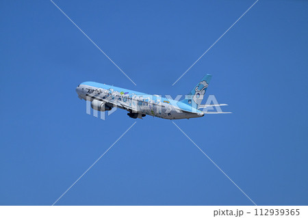ANA AIR DO離陸上昇 ANA AIR DO離陸上昇 112939365