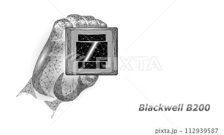Blackwell New Innovation Technology AI Chip Editorial vector NVIDIA AI Conference GTC California - 19 March 2024 Blackwell New Innovation Technology AI Chip Editorial vector NVIDIA AI Conference GTC California - 19 March 2024 112939587