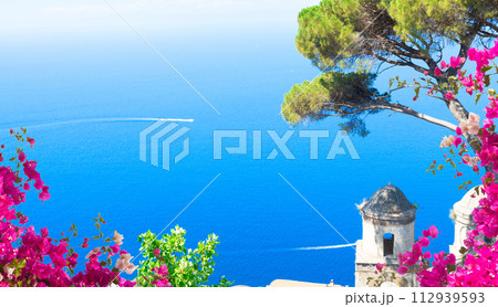 Ravello village, Amalfi coast of Italy 112939593