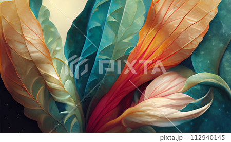 Colorful vintage organic bacground 112940145