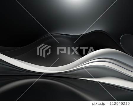 AI-generated content. abstract black and white background AI-generated content. abstract black and white background 112940239