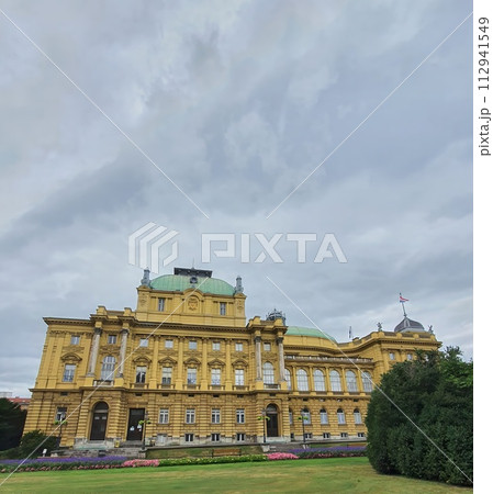 Croatian National Theater HNK Zagreb at Republic of Croatia Square Croatian National Theater HNK Zagreb at Republic of Croatia Square 112941549