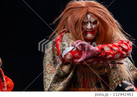 迫力満点 石見神楽 迫力満点 石見神楽 112942461