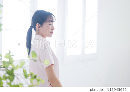 美容系ナースや看護師のイメージに使いやすいアジア人女性 美容系ナースや看護師のイメージに使いやすいアジア人女性 112943653