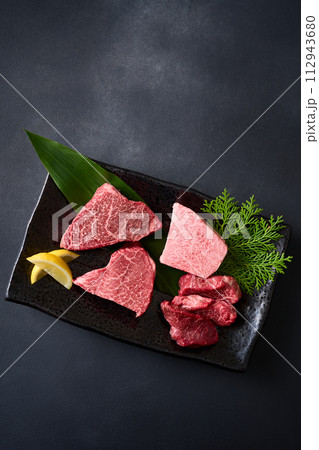 国産和牛 色々な部位の盛り合わせ 国産和牛 色々な部位の盛り合わせ 112943680