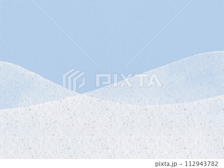 水色と白色の抽象的な曲線アート 水色と白色の抽象的な曲線アート 112943782