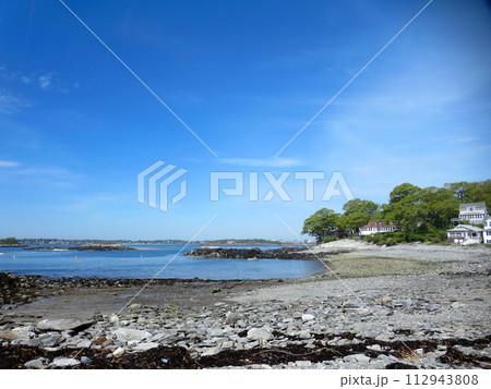 Rocky Beach at Hadlock Cove on Peaks Island Rocky Beach at Hadlock Cove on Peaks Island 112943808