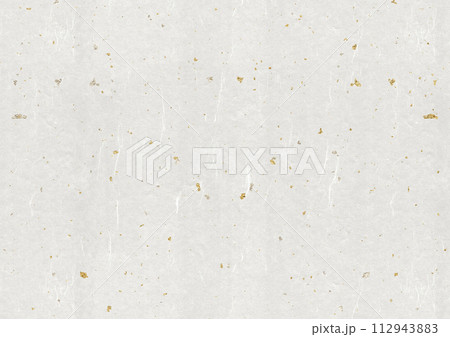 金箔と銀箔がある和紙のテクスチャ 112943883