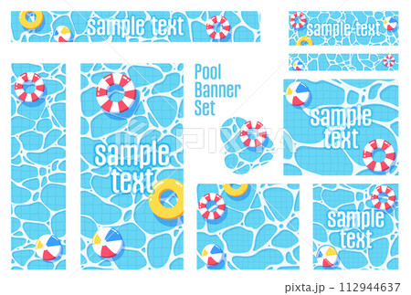 バナーセット_プール 112944637