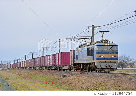 羽越本線　月岡ー中浦　JR貨物　EF510-512（富山） 112944754