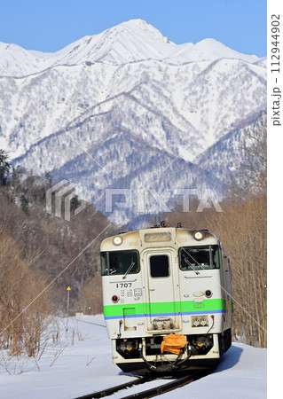 根室本線 山部ー下金山 JR北海道 キハ40-1707(旭川) 根室本線 山部ー下金山 JR北海道 キハ40-1707(旭川) 112944902