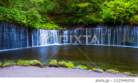 白糸の滝(軽井沢) 白糸の滝(軽井沢) 112946050