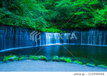 白糸の滝(軽井沢) 白糸の滝(軽井沢) 112946068