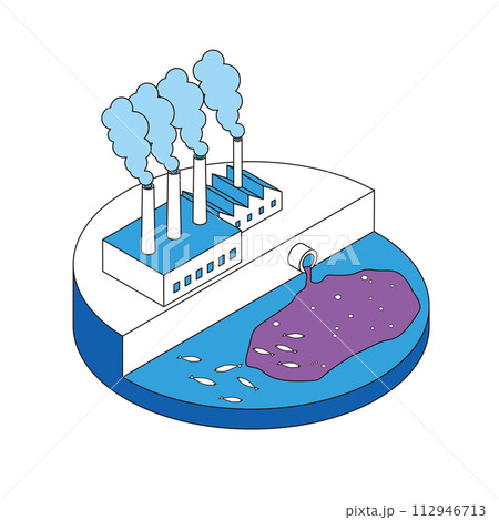 工業廃水による海洋汚染 112946713