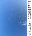 シャボン玉と晴天 112948746