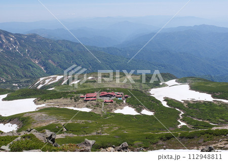 白山　御前峰からの展望　白山室堂 112948811