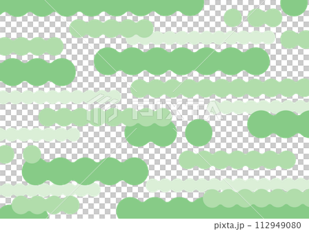 幾何背景綠雲 幾何背景綠雲 112949080