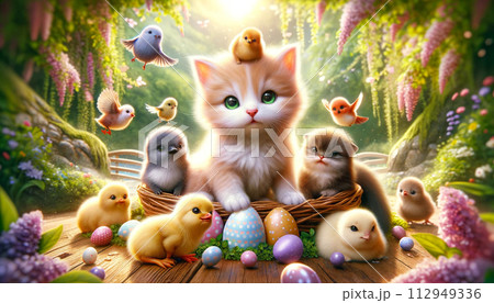 可愛い子猫 112949336