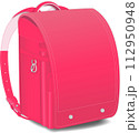 ピンクのランドセル 112950948