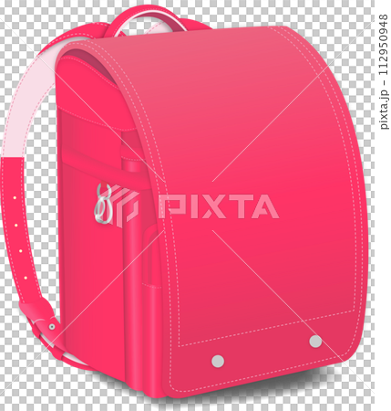 Pink school bag 112950948