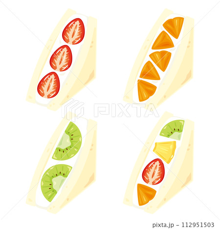 フルーツサンドセット 112951503