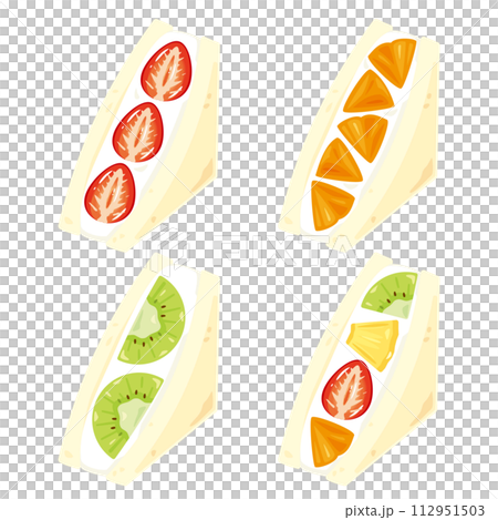 フルーツサンドセット 112951503