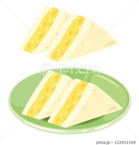 卵サンドセット 112951509