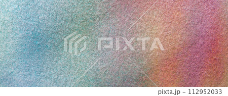Abstract art background light blue and red colors. Watercolor painting with red stains and gradient. 112952033