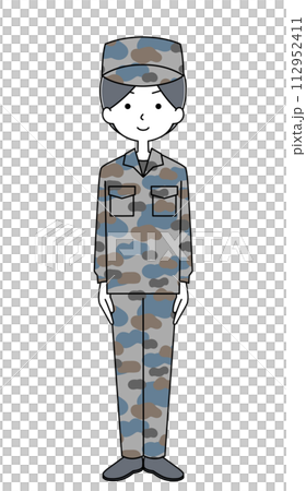 Be careful! Air Self-Defense Force camouflage uniform (female) Be careful! Air Self-Defense Force camouflage uniform (female) 112952411