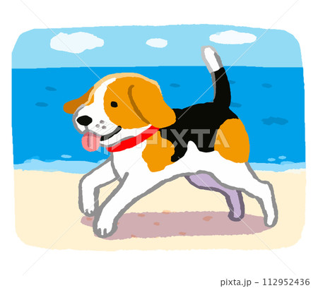 海と犬 112952436