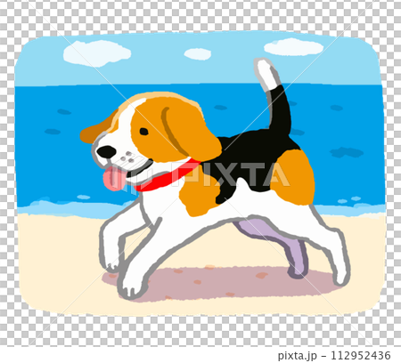 海と犬 112952436
