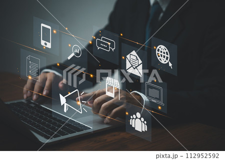 Innovative Marketing Automation Solutions Businesses Marketing Strategies Growth and Success Digital System Technology Advertising Social Media And Email Marketing Concept Innovative Marketing Automation Solutions Businesses Marketing Strategies Growth and Success Digital System Technology Advertising Social Media And Email Marketing Concept 112952592