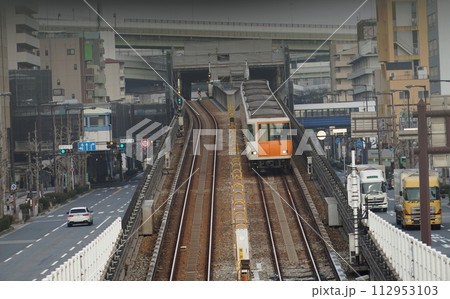 地下鉄中央線 大阪港駅周辺の風景 地下鉄中央線 大阪港駅周辺の風景 112953103