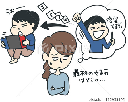 最初のやる気はいったいどこへ 最初のやる気はいったいどこへ 112953105