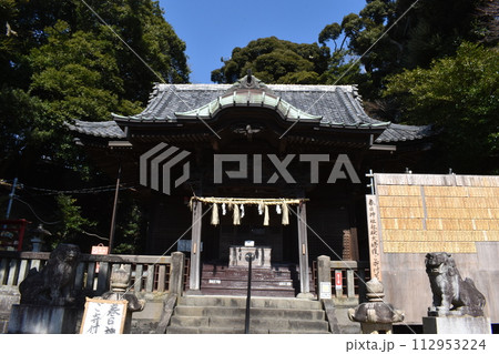 春日神社、横浜市港南区日野中央、拝殿、神社 春日神社、横浜市港南区日野中央、拝殿、神社 112953224