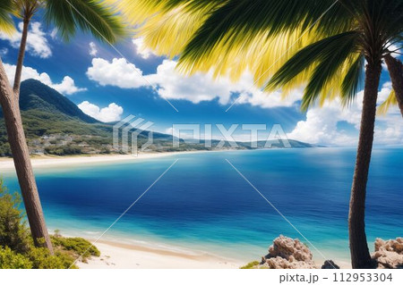 南国　海　リゾート 112953304